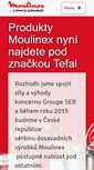 Mobile Screenshot of moulinex.cz