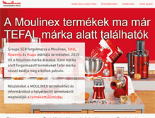 Tablet Screenshot of moulinex.hu