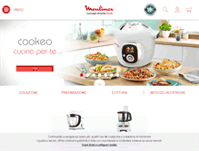 Tablet Screenshot of moulinex.it